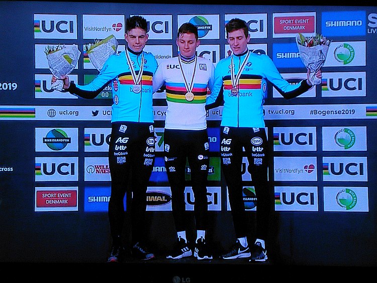 Podium 2018 WK-veldrijden 2018